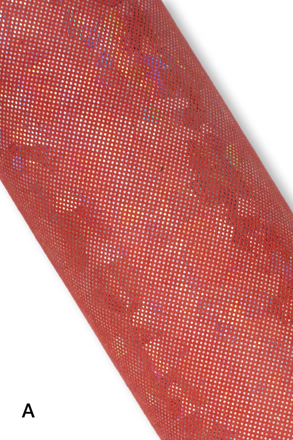 IRIDESCENT METALLIC leather skin, red - blue - light gold bright goatskin, soft hide for crafters B19228-MT(st) La Garzarara