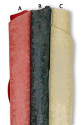 IRIDESCENT METALLIC leather skin, red - blue - light gold bright goatskin, soft hide for crafters B19228-MT(st) La Garzarara