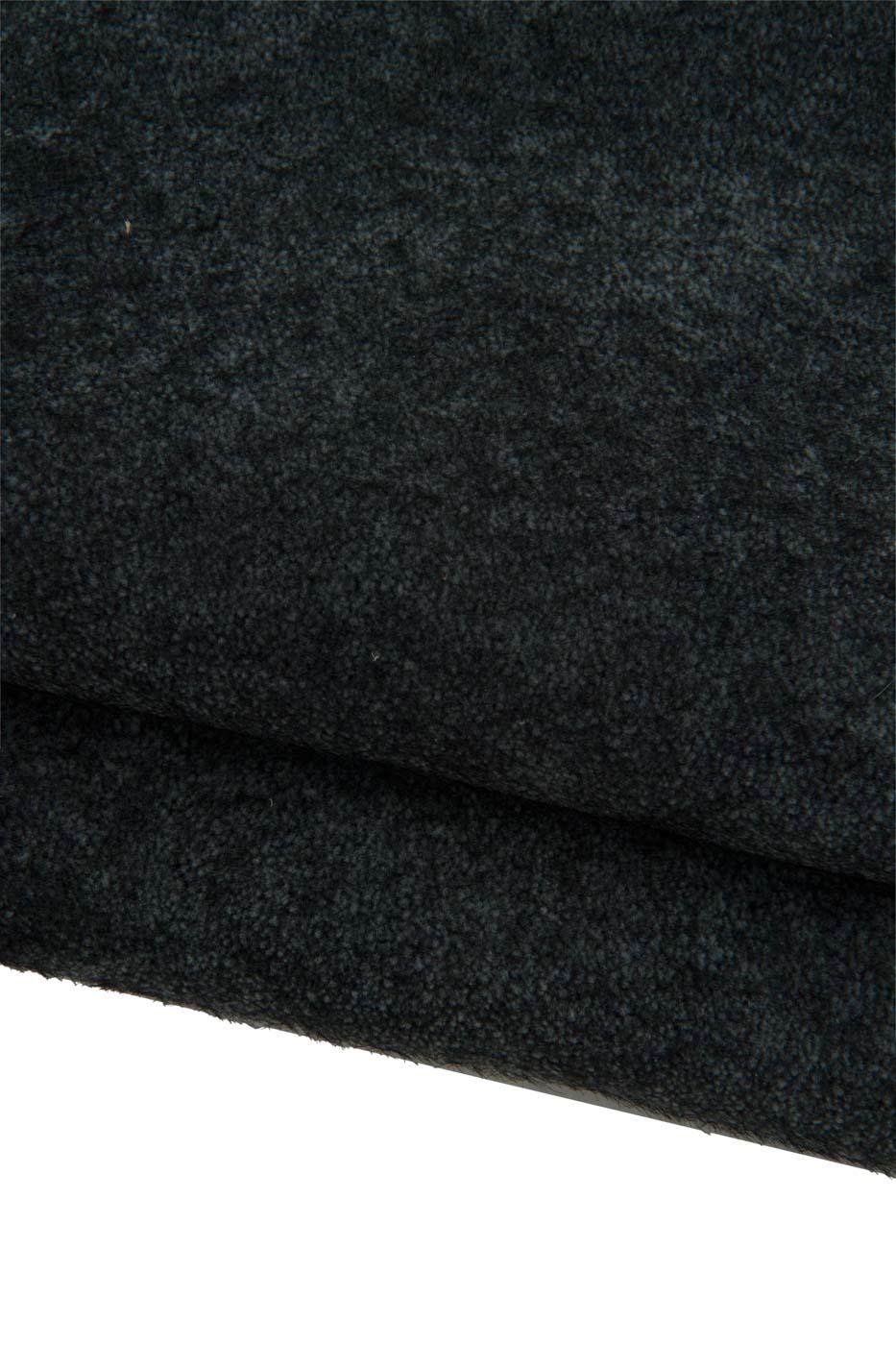 Rare leather skin, Blue goatskin with fabric on the surface, textured goat for artistic craft B19132-TU La Garzarara