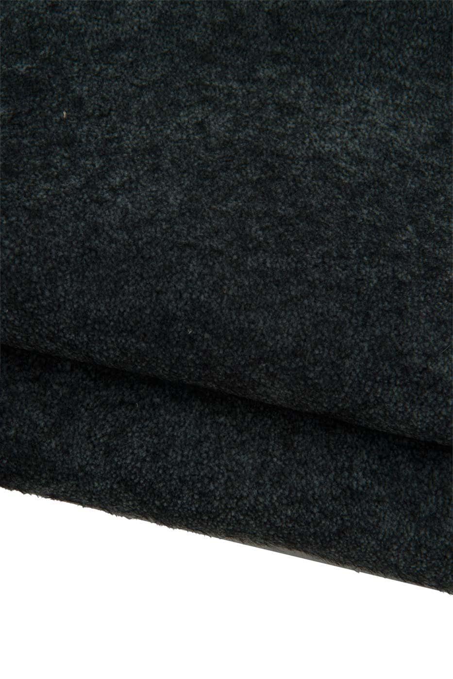 Rare leather skin, Blue goatskin with fabric on the surface, textured goat for artistic craft B19132-TU La Garzarara