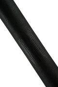 Black Printed LIZARD leather skin, glossy Tejus Pattern, Thin textured thin hide for hobbyists 0.5 - 0.6 mm B19194-TB La Garzarara