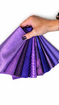 PURPLE LILAC LAVENDER Offcuts, Smooth Metallic and Printed Leather Pieces, 10 Random Scraps 6x5"/15x12 cm 10x8"/25x20 cm PREMIUM1