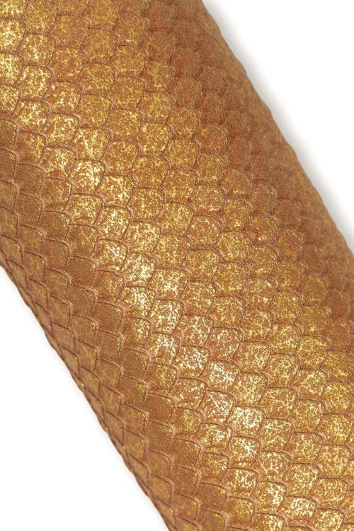 Bronze Python leather skin, Camel metallic SNAKE printed goatskin, bright soft snakeskin B19488-MT(st) La Garzarara