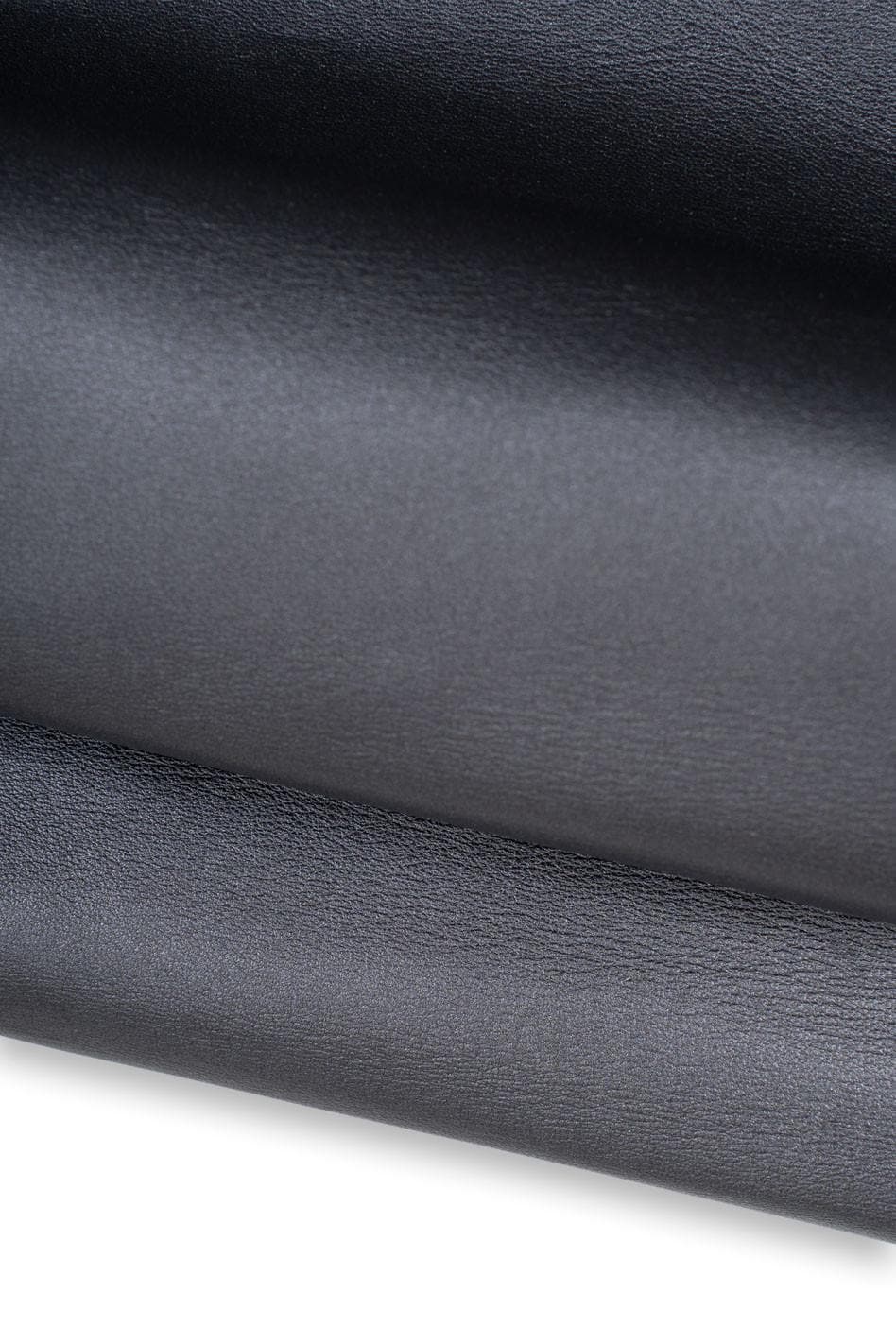 Dark grey METALLIC leather skin, SMOOTH soft charcoal sheepskin, bright soft lambskin for hobbyists B19564-MT La Garzarara