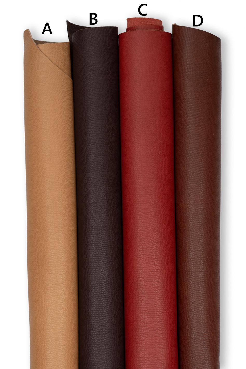 Natura fine GRAIN leather hide, soft matt grained cowhide, full grain THICK italian genuine calfskin for crafting B19249-TU La Garzarara