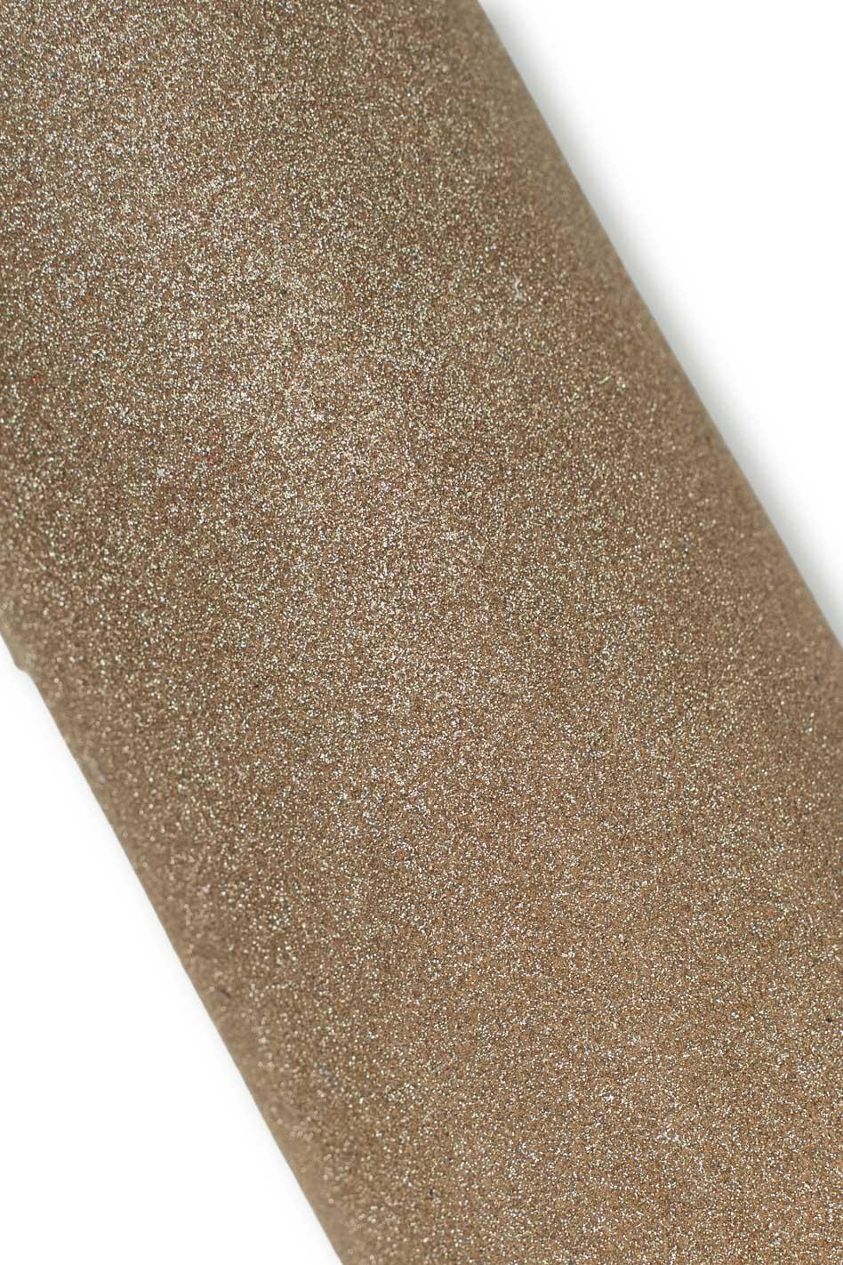 Light gold METALLIC leather hide, soft GLITTER leather skin, thich bright cowhide for diy creations B19566-MT La Garzarara