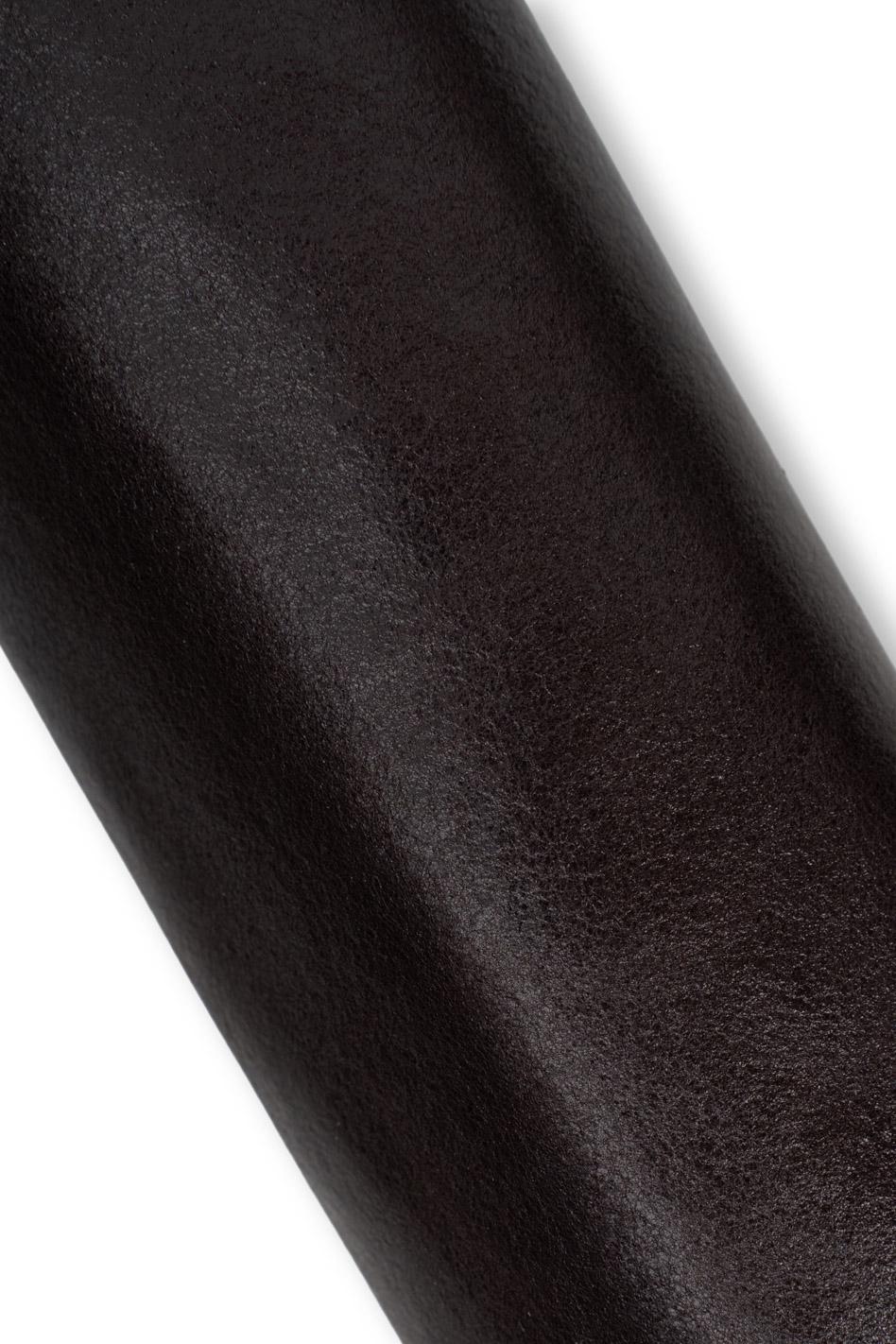 Burgundy GLOSSY leather hide, sporty SMOOTH cowhide, soft calfskin 1.1 - 1.2 mm for crafting creations B19582-TU La Garzarara