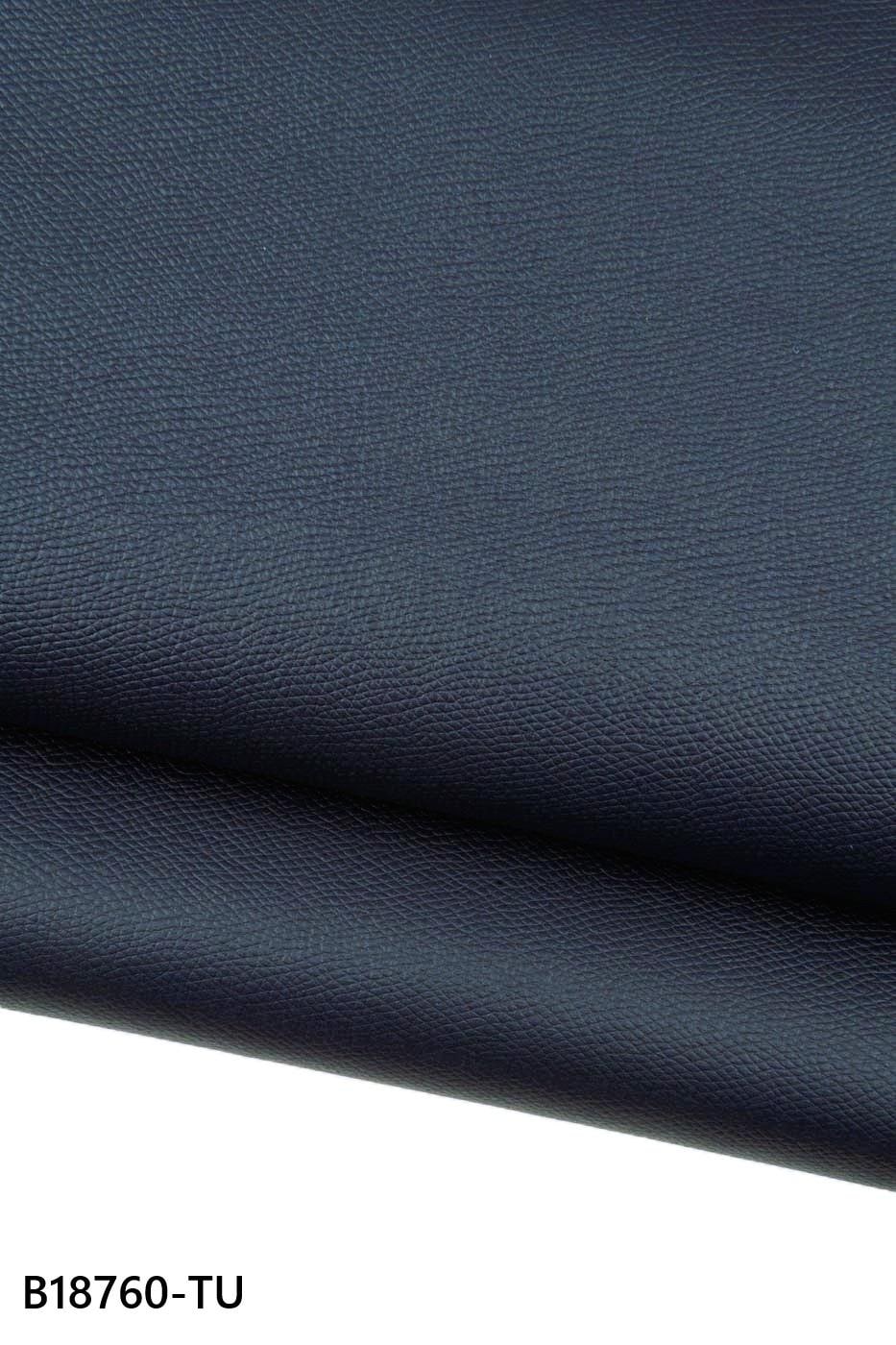 Blue leather hides collection, SOLID COLOR, genuine leather hides, smooth and pebbled leather, calfskin, lambskin, goatskin, for crafts