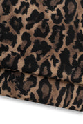LEOPARD textured leather skin, CHEETAH pattern on goatskin, soft matt animal printed hide for hobbyists B18800-ST La Garzarara