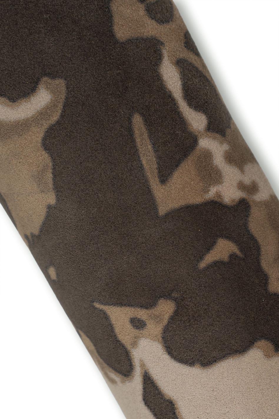 CAMOUFLAGE leather skin, camo Printed goatskin, soft military printed hide for crafters B18792-ST La Garzarara