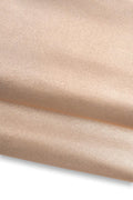 Rose gold METALLIC leather skin, pink BRIGHT soft goatskin, tiny print on soft hide, for hobbyists B19554-MT La Garzarara