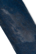 Blue Acid Wash Hair-on Leather, Distressed pony skin Italian Leather, Vintage Pony Hair Leather for Bags0.7 - 0.9 mm B19576-CV La Garzarara