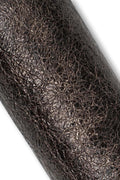 Textured Metallic Leather Hide, Dark Bronze Leather Skin, Abstract Micro Texture Finish for Bags, B19591-MT(st) La Garzarara