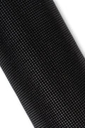 Black Geometric Embossed Leather Hide, Black Micro Pattern Skin,Micro Grain italian Leather B19583-TB La Garzarara