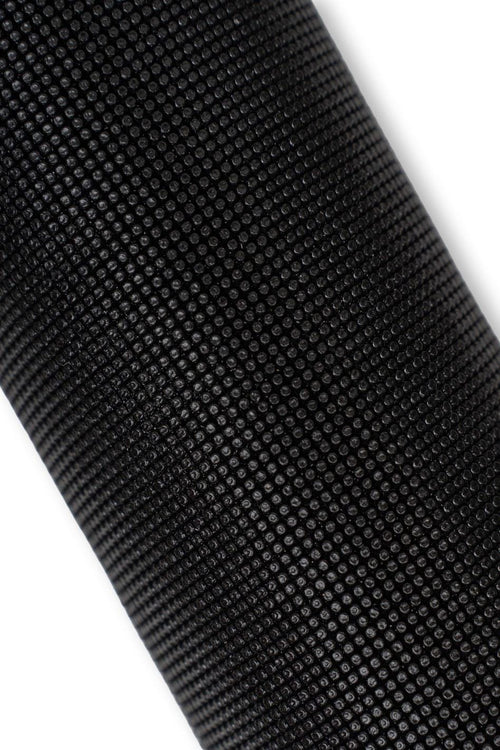 Black Geometric Embossed Leather Hide, Black Micro Pattern Skin,Micro Grain italian Leather B19583-TB La Garzarara