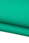 Aquamarine pebble GRAIN printed cowhide, green soft EMBOSSED leather hide, sporty calfskin for crafting B19218-TU La Garzarara