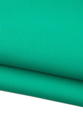 Aquamarine pebble GRAIN printed cowhide, green soft EMBOSSED leather hide, sporty calfskin for crafting B19218-TU La Garzarara