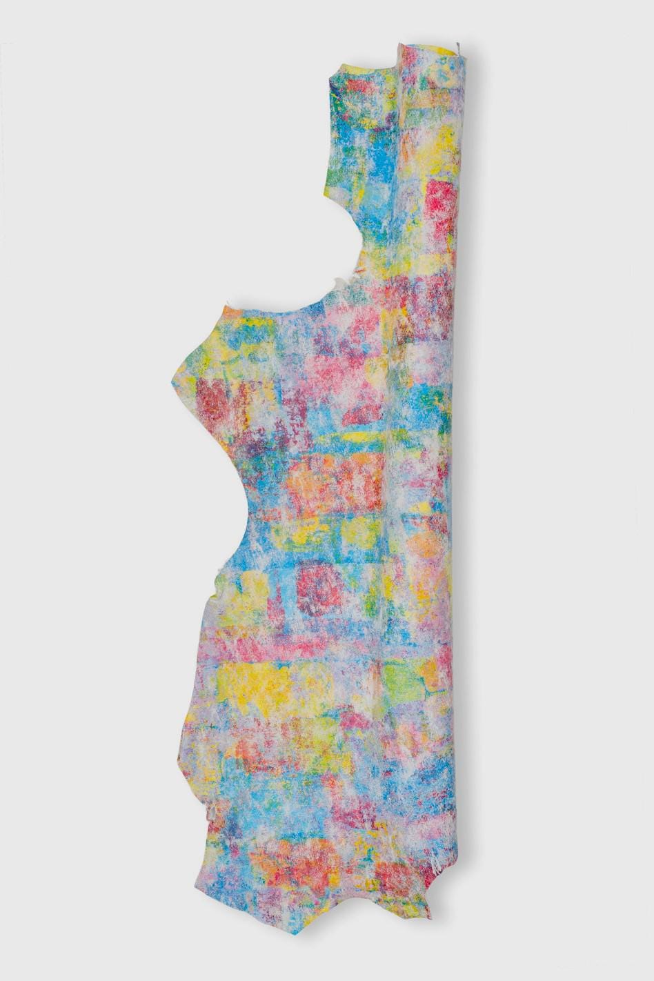 MULTICOLOR vibrant leather skins, set of 3 textured SUEDE goatskins, soft colorful hides as per picture B19513-ST La Garzarara