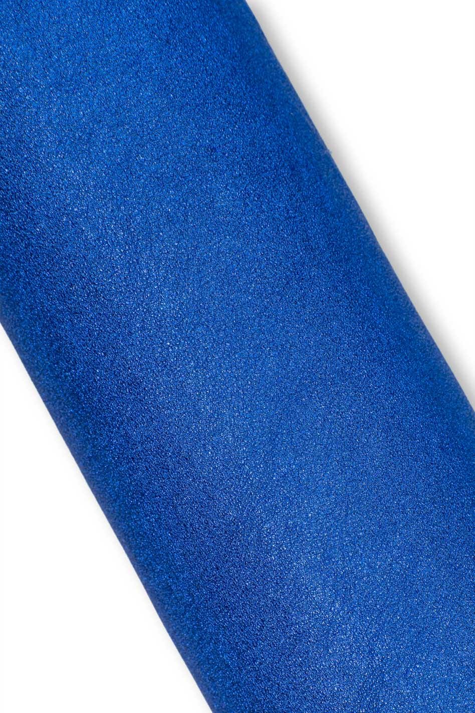 Pack of 3 light BLUE - bluette leather skins, smooth METALLIC and textured goatskins, soft bright materials B19527-MT(st) La Garzarara