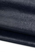 Blue NAPLACK leather hide, soft tiny pebble grain PATENT cowhide, glossy soft calfskin for carfters B19599-TU La Garzarara