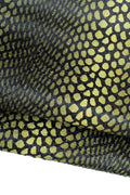 SNAKE textured leather skin, REPTILE pattern on semi glossy goatskin, python printed hide for carfters B19659-ST La Garzarara