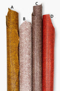 TAPIR textured leather skin, ANIMAL printed goatskin, soft material for bags and wallets B19448-ST La Garzarara