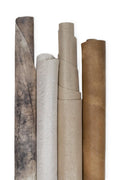 Pack of 4 METALLIC printed, solid color leather skins, SOFT matching goatskins assorted as per picture B19533-MT(st) La Garzarara