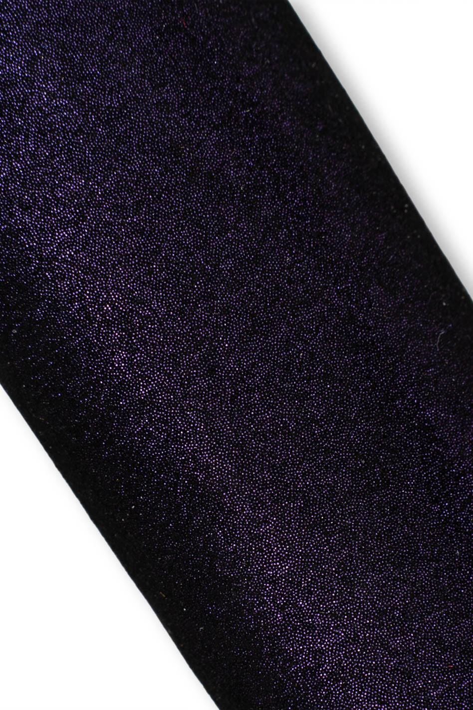 Purple METALLIC leather skin, GLITTER finish on suede goatskin, bright sparkle soft material for jewelry B19562-MT La Garzarara