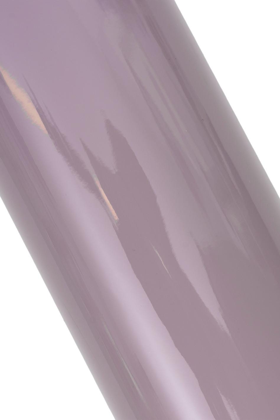 Lavender purple PATENT leather skin, solid color glossy goatskin, SMOOTH soft hide for crafters, 0.9 - 1.0 mm B19605-TU La Garzarara