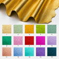 Bright metallic leather hides, colorful pebble goatskins, full hides available, soft laminated skins for DIY projects B19226-MT La Garzarara