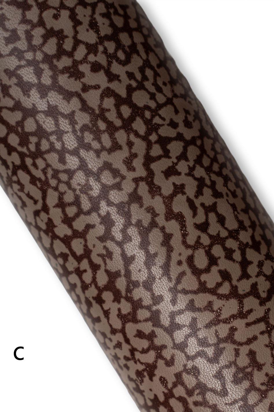 TAPIR textured leather skin, ANIMAL printed goatskin, soft material for bags and wallets B19448-ST La Garzarara