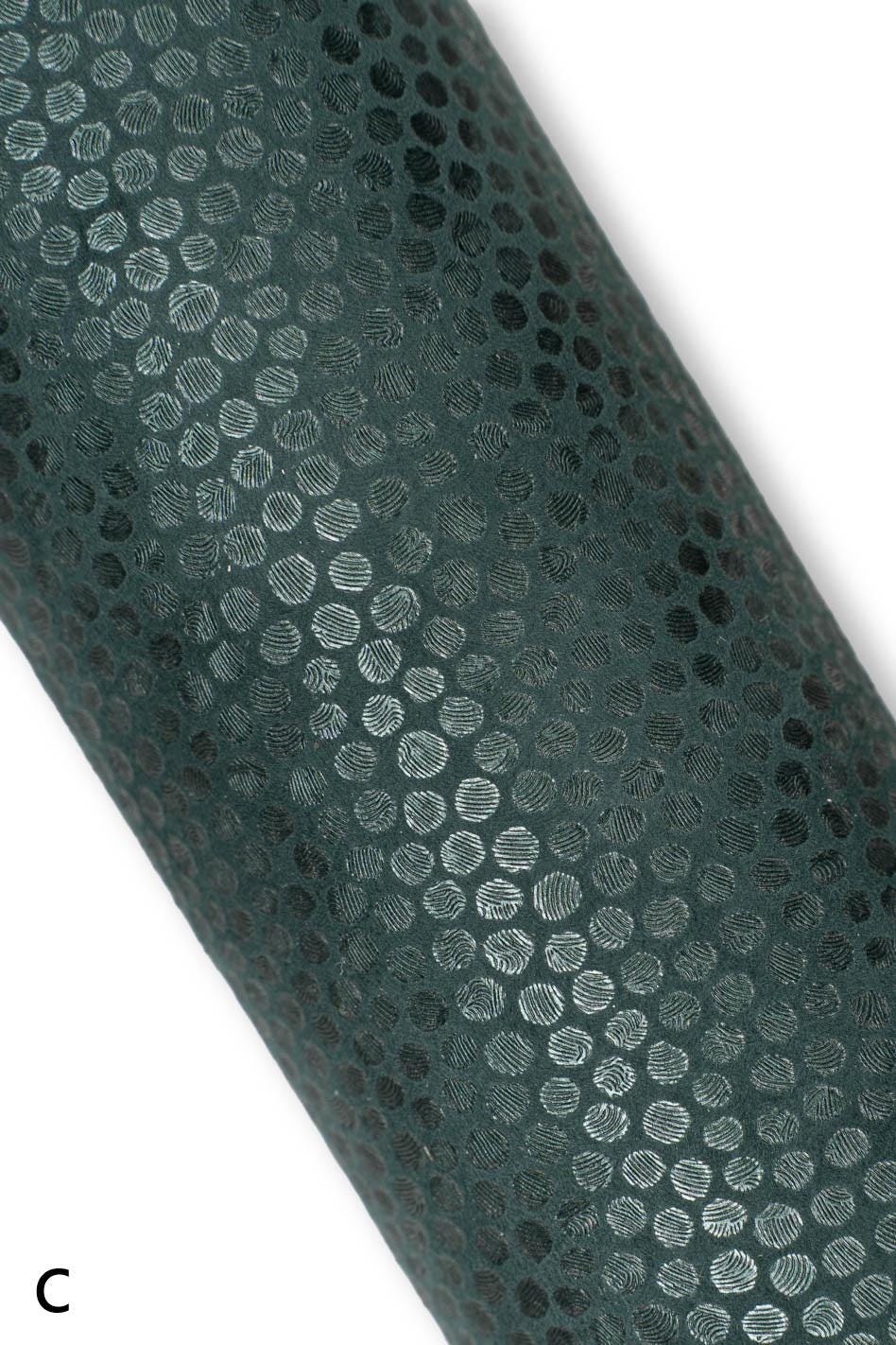 METALLIC printed leather skins, brown - silver - green SPARKLE goatskins, bright soft textured hides for crafts B19429-MT(st) La Garzarara