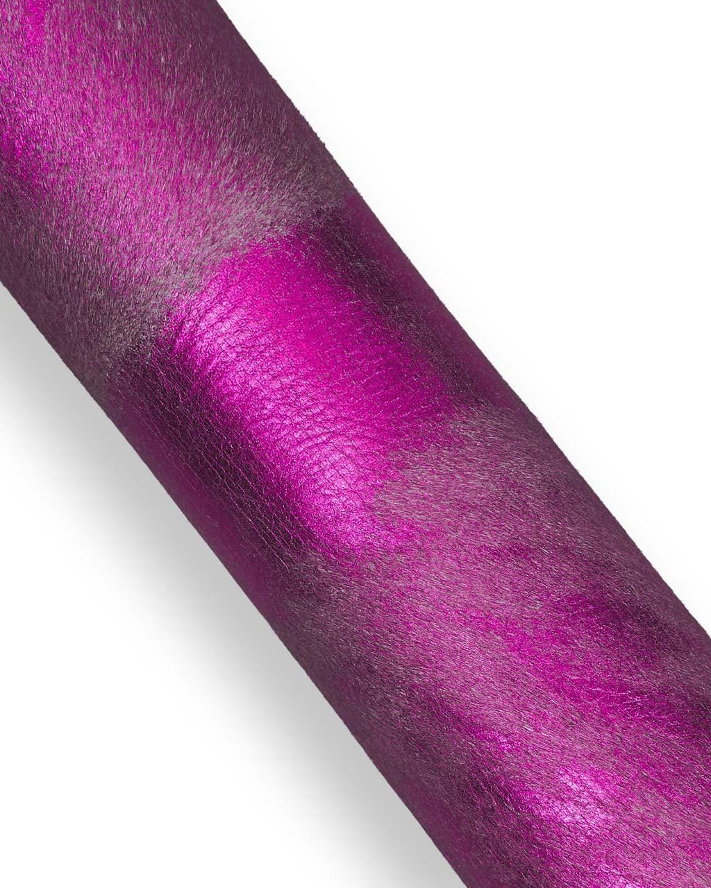 Metallic CAVALLINO hair on leather hide, purple aged shaded pony calfskin, soft, ideal for diy projects B18376-CV La Garzarara