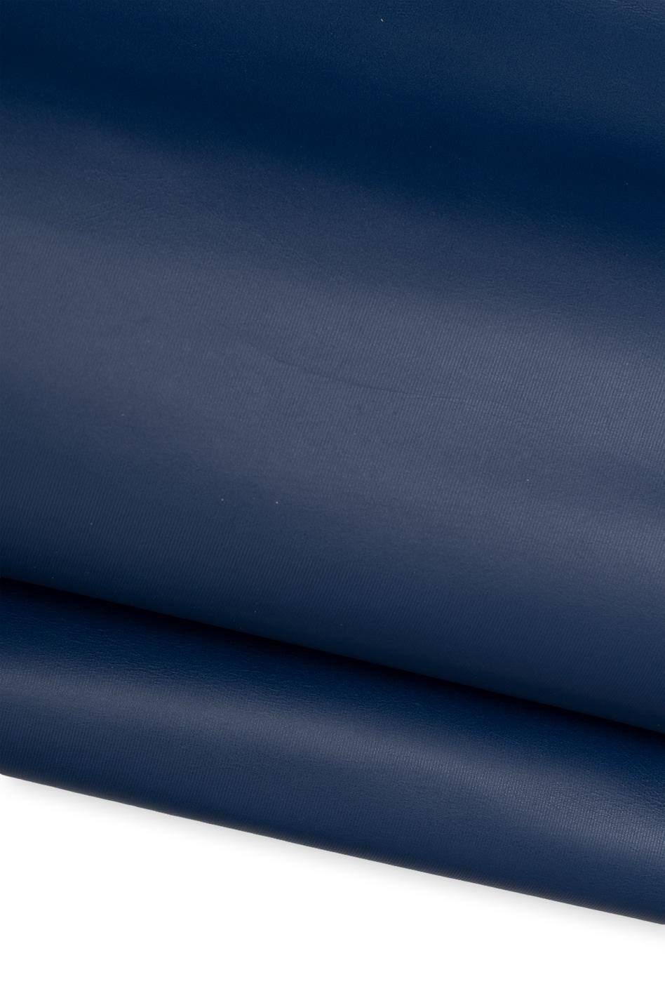 Blue leather hide, micro - STRIPE print on cowhide, sporty soft EMBOSSED cowhide for crafters, 1.0 - 1.2 mm B19590-ST La Garzarara