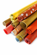Yellow Orange Gold Leather Scraps, Assorted Craft Leather, 8x10 Inch Sheets for Earrings, Jewelry 1 lbs- 1,7 lbs- 2 lbs- 4 lbs B095/B