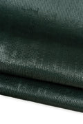 Dark green SNAKE leather skin, reptile ENGRAVED patent goatskin, glossy soft printed hide B19697-ST La Garzarara