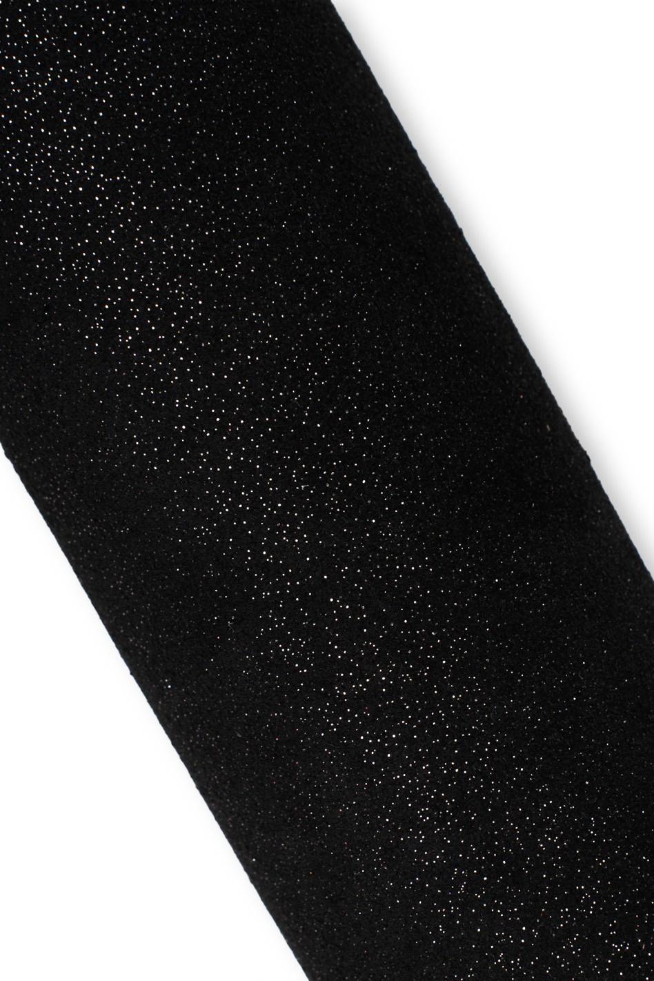 Bundle of 3 black - silver leather skins, ASSORTMENT of METALLIC printed soft suede hides, as per picture B19529-MT(st) La Garzarara