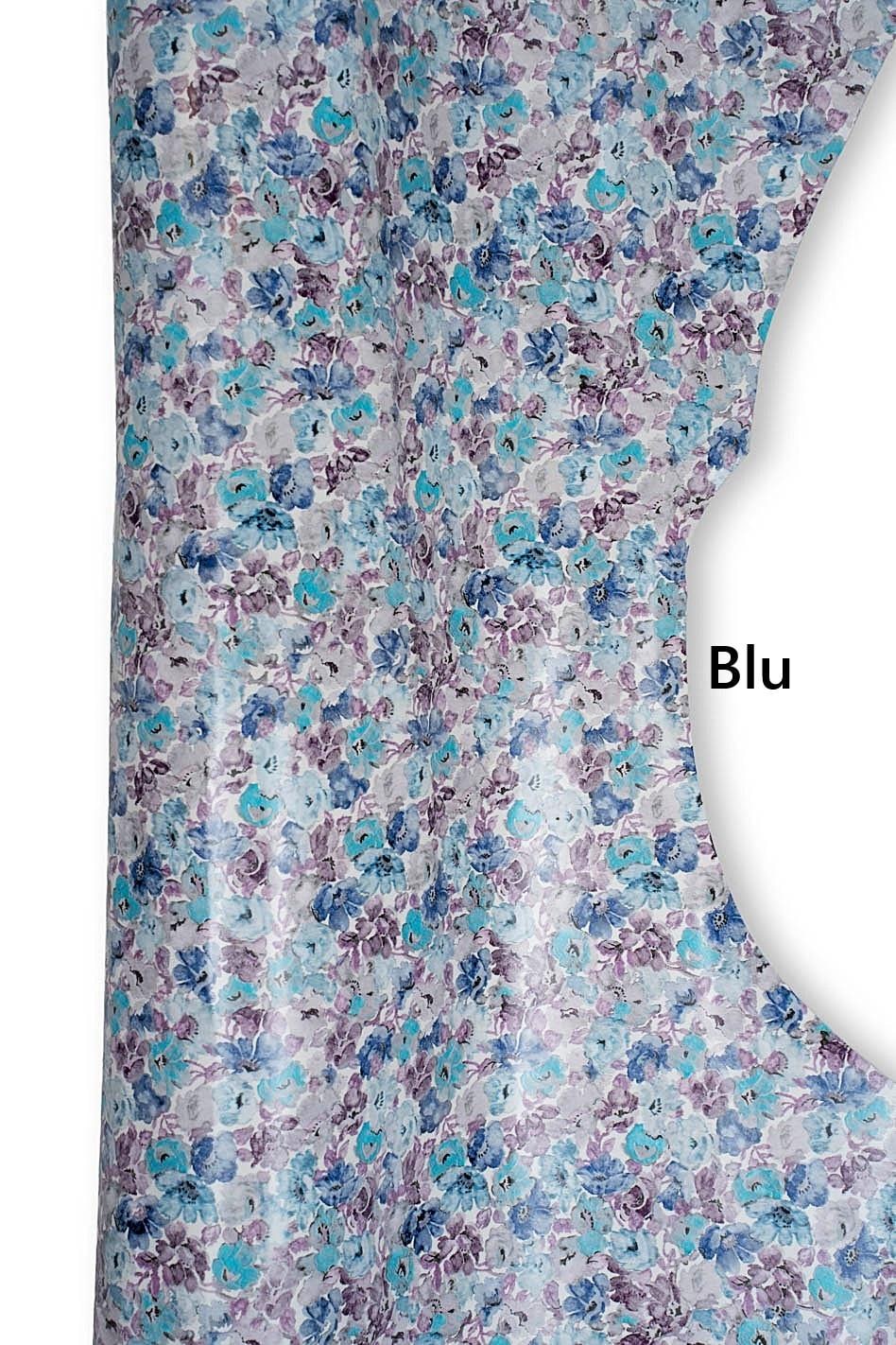 FLORAL printed PATENT leather hide, flower pattern on glossy soft cowhide, ideal for hobbyists B19402-ST La Garzarara