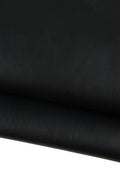 Black tiny pebble grain printed NAPPA sheepskin, solid color semi glossy LAMBSKIN, soft leather skin for crafters B19359-TB La Garzarara