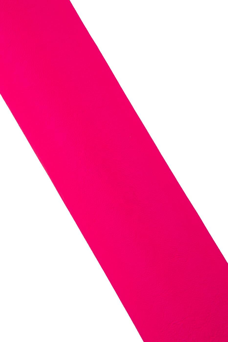 FUCHSIA NAPLACK leather hide, wrinkled semi glossy patent cowhide, soft calfskin for crafting, 1.3 - 1.5 mm B19353-TU La Garzarara