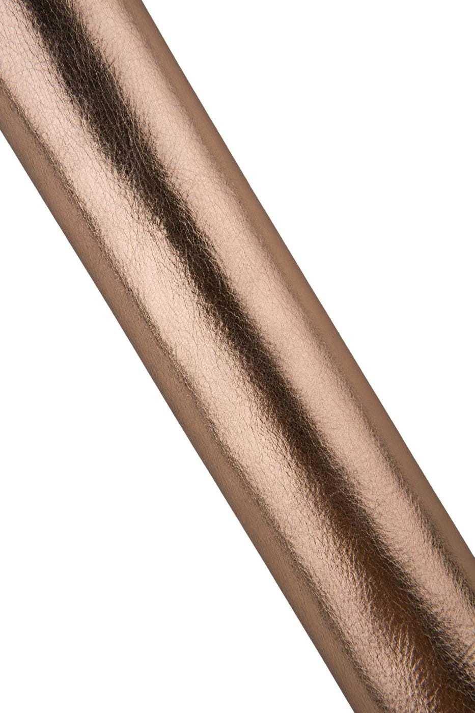 Pink METALLIC leather hide, SMOOTH soft calfskin, sparkle cowhide for diy projects B19332-MT La Garzarara