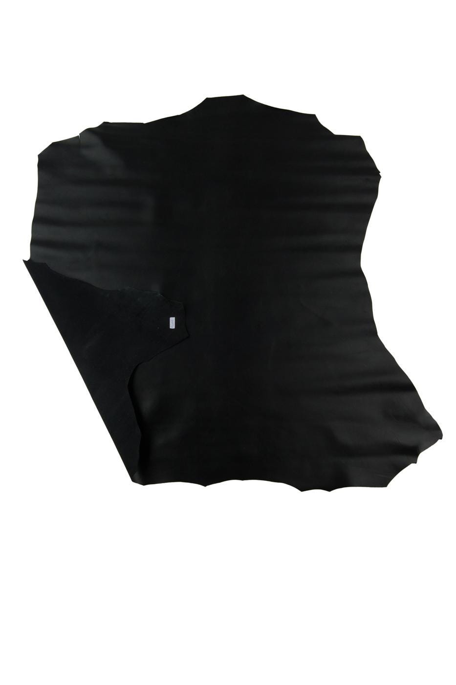 GENUINE black NAPPA, smooth matt lambskins, soft, fluffy sheepskin 0.8 - 1.0 mm for crafters B19356-TB La Garzarara
