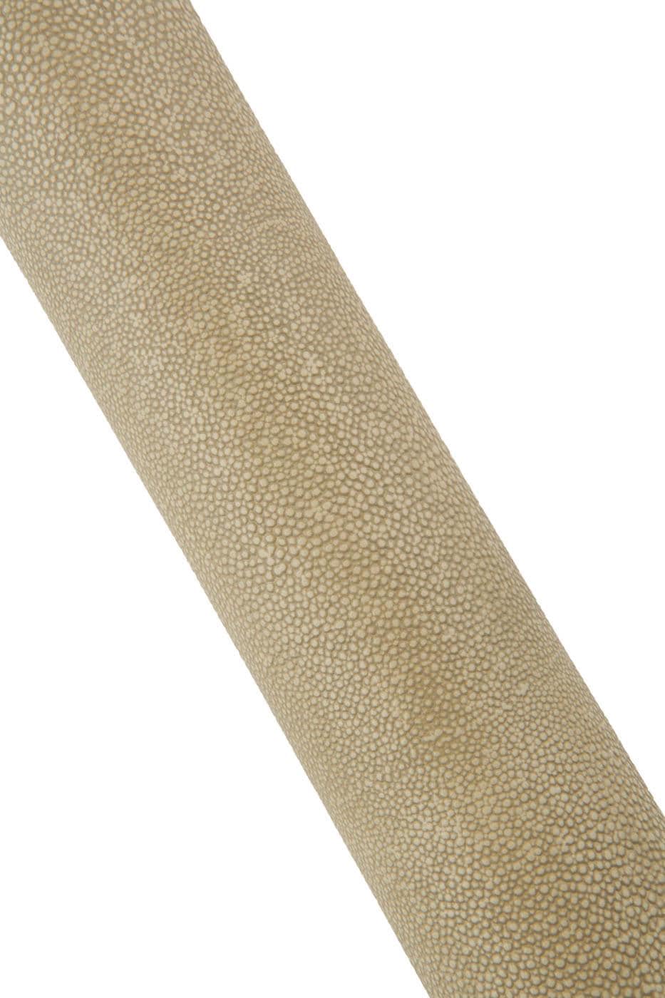 Beige RAY printed leather hide, EMBOSSED matt cowhide, standard temper, 1.2 - 1.3 mm B19347-ST La Garzarara