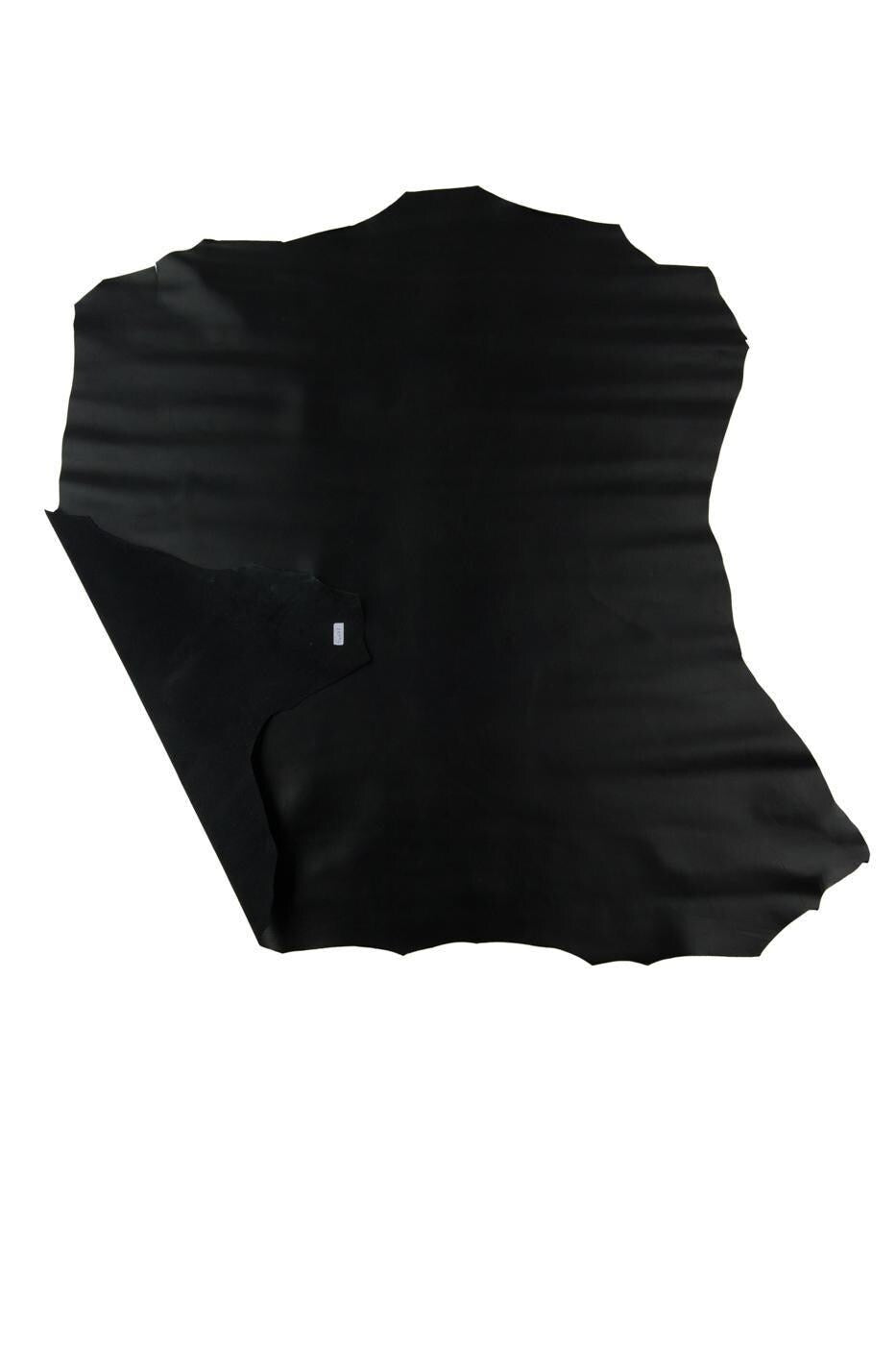 Genuine black NAPPA, SMOOTH matt lambskins, soft, fluffy sheepskin 0.8 - 1.0 mm for crafters B19356-TB La Garzarara