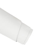 WHITE SMOOTH leather hide, solid color soft cowhide, sporty matt calfskin, 1.5 - 1.7 mm B19853-TU La Garzarara