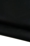 GENUINE black NAPPA, smooth matt lambskins, soft, fluffy sheepskin 0.8 - 1.0 mm for crafters B19356-TB La Garzarara