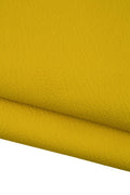 Yellow GRAINY leather skin, super SOFT matt goatskin, sporty printed hide , 0.6 - 0.7 mm , ideal for crafters B19419-TU La Garzarara