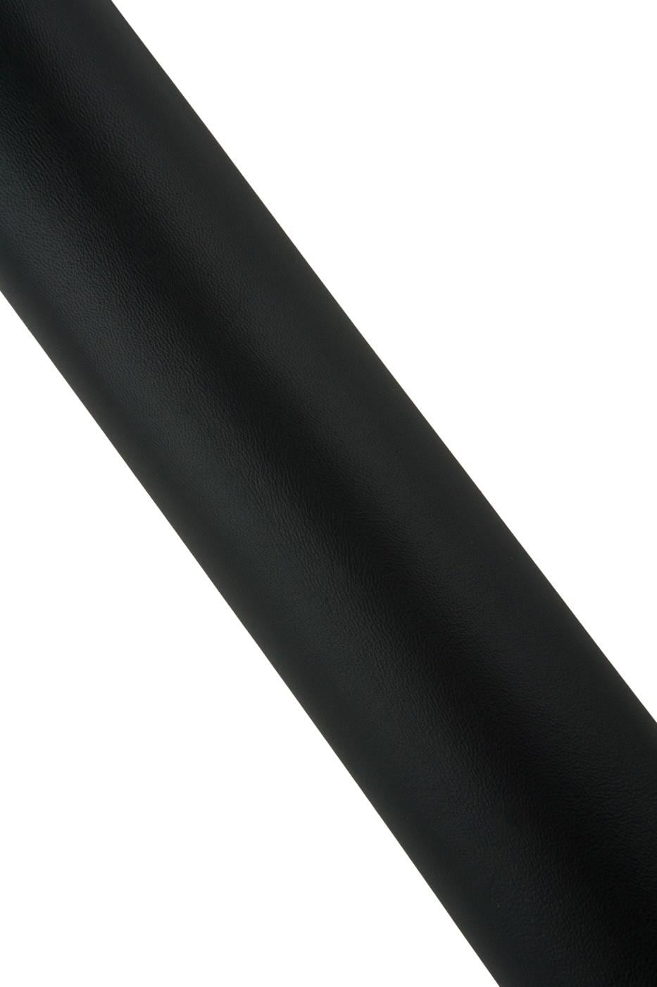 Black MATT NAPPA sheepskin, super soft leather skin, smooth lambskin for shoes, bags, bracelets 0.9 - 1.1 mm B19314-TB La Garzarara