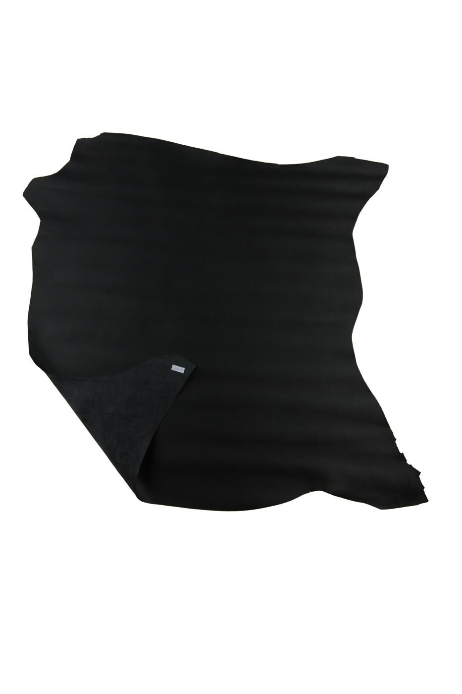 Black MATT NAPPA sheepskin, super soft leather skin, smooth lambskin for shoes, bags, bracelets 0.9 - 1.1 mm B19314-TB La Garzarara