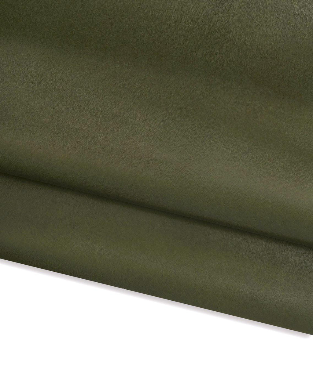 Dark green sheepskin NAPPA leather, SMOOTH soft lambskin, silky hide for garments B17598-TU La Garzarara
